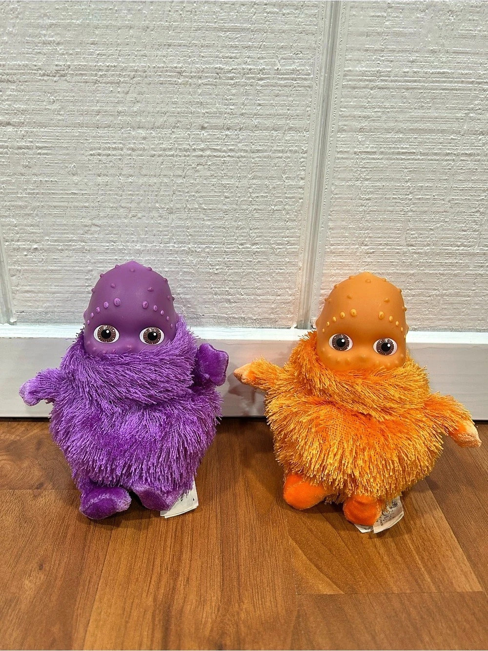 Vintage 2004 Boohbah Plush Lot of 2 Ragdoll Hasbro - Zumbah & Zing Zing Zingbah